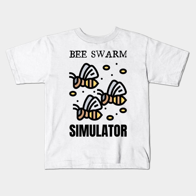 Bee Swarm Simulator Kids T-Shirt by GMAT